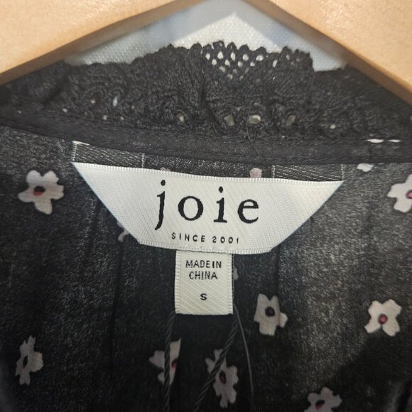 NWT Joie Alain Blouse Size Small Floral Print Long Sleeve - Picture 2 of 8